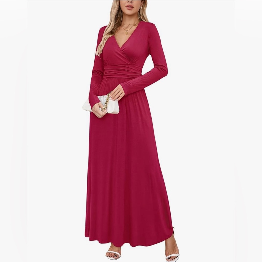 V-neck Maxi Dress NWOT